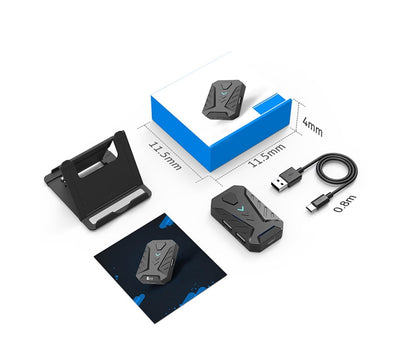 Bluetooth Gaming Keyboard Mouse Converter Adapter for iOS Android Phone Tablet Black V1263-JX-1060