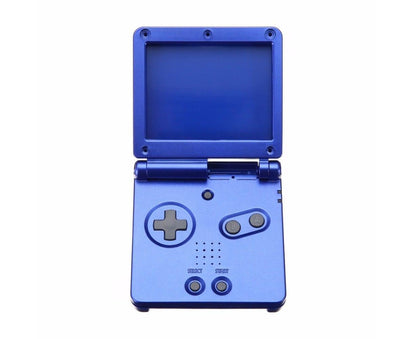 Console Housing Shell Case Screen Lens Screwdriver Kits Tool for Nintendo GBA SP Blue V1263-JX-1065