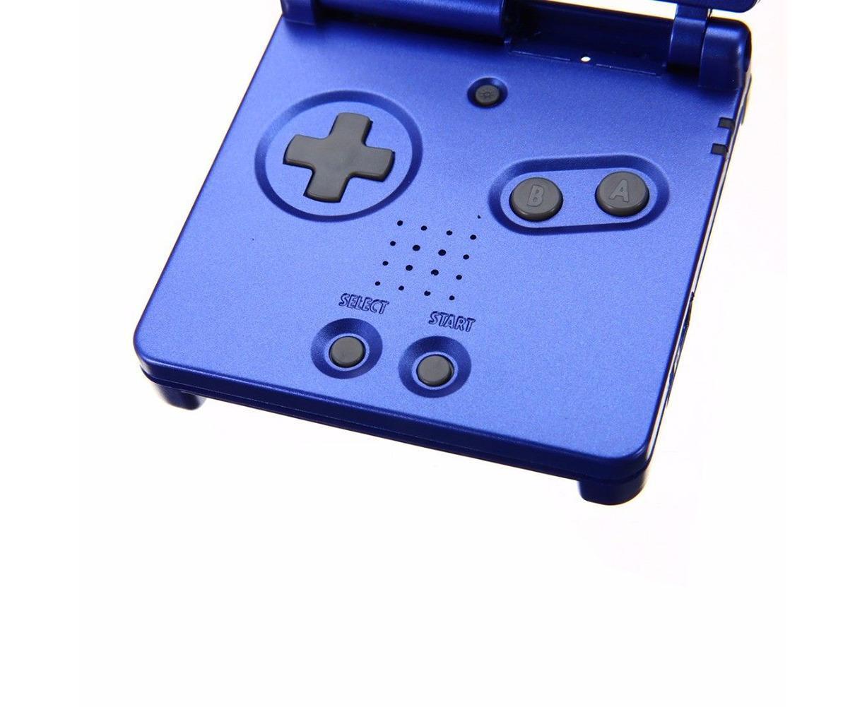 Console Housing Shell Case Screen Lens Screwdriver Kits Tool for Nintendo GBA SP Blue V1263-JX-1065