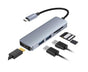 Docking Station High-speed Transmission Data Transfer Plug Play Type-C to HDMI-compatible USB Adapter Hub V1263-JX-1068