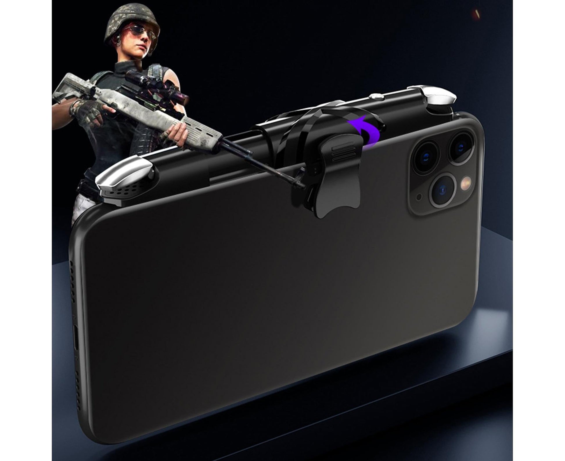 G5 Gamepad Easy to Use Portable ABS Mobile Phone Gaming Controller for Game Lovers Upgrade Version V1263-JX-1072