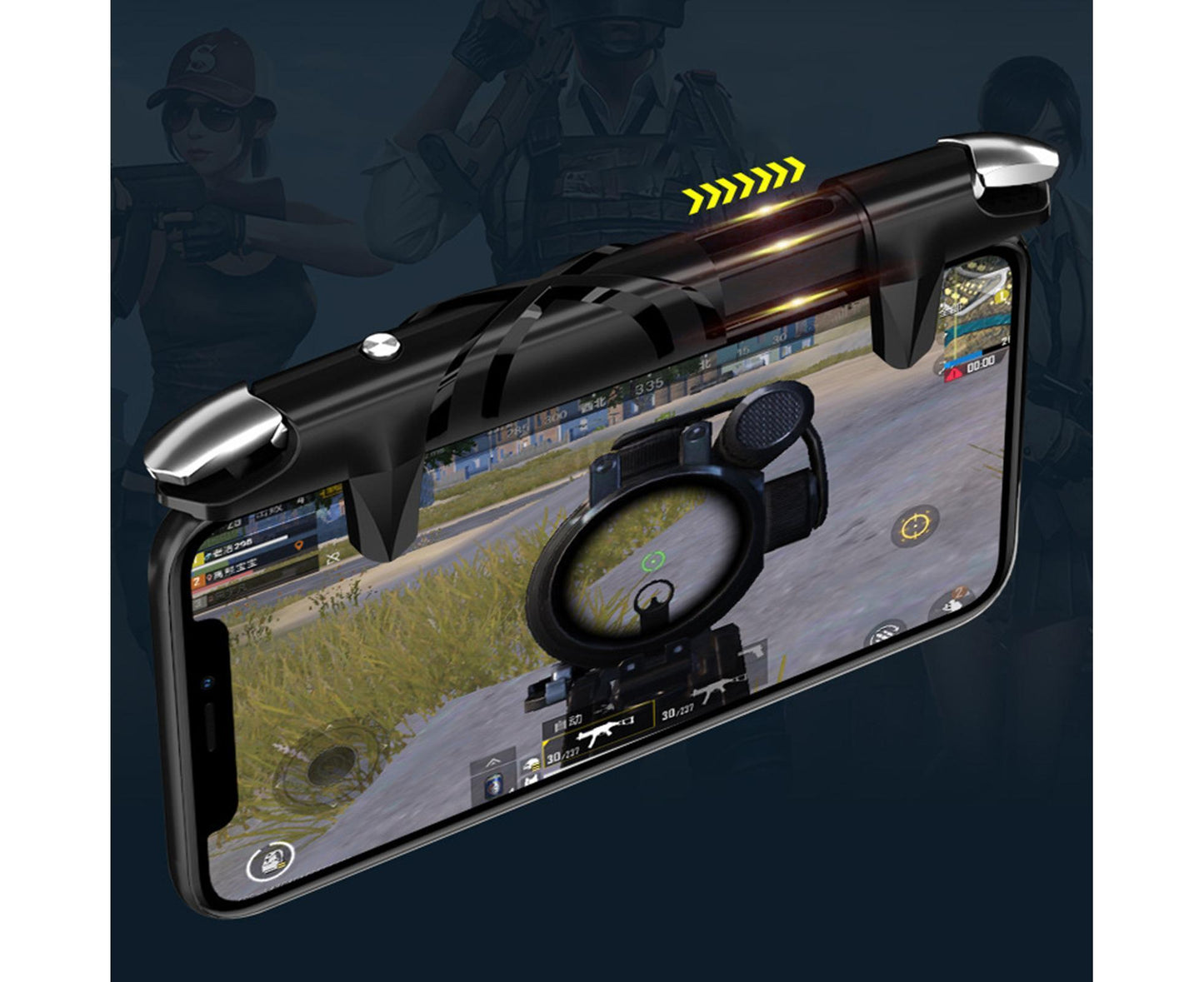 G5 Gamepad Easy to Use Portable ABS Mobile Phone Gaming Controller for Game Lovers Upgrade Version V1263-JX-1072