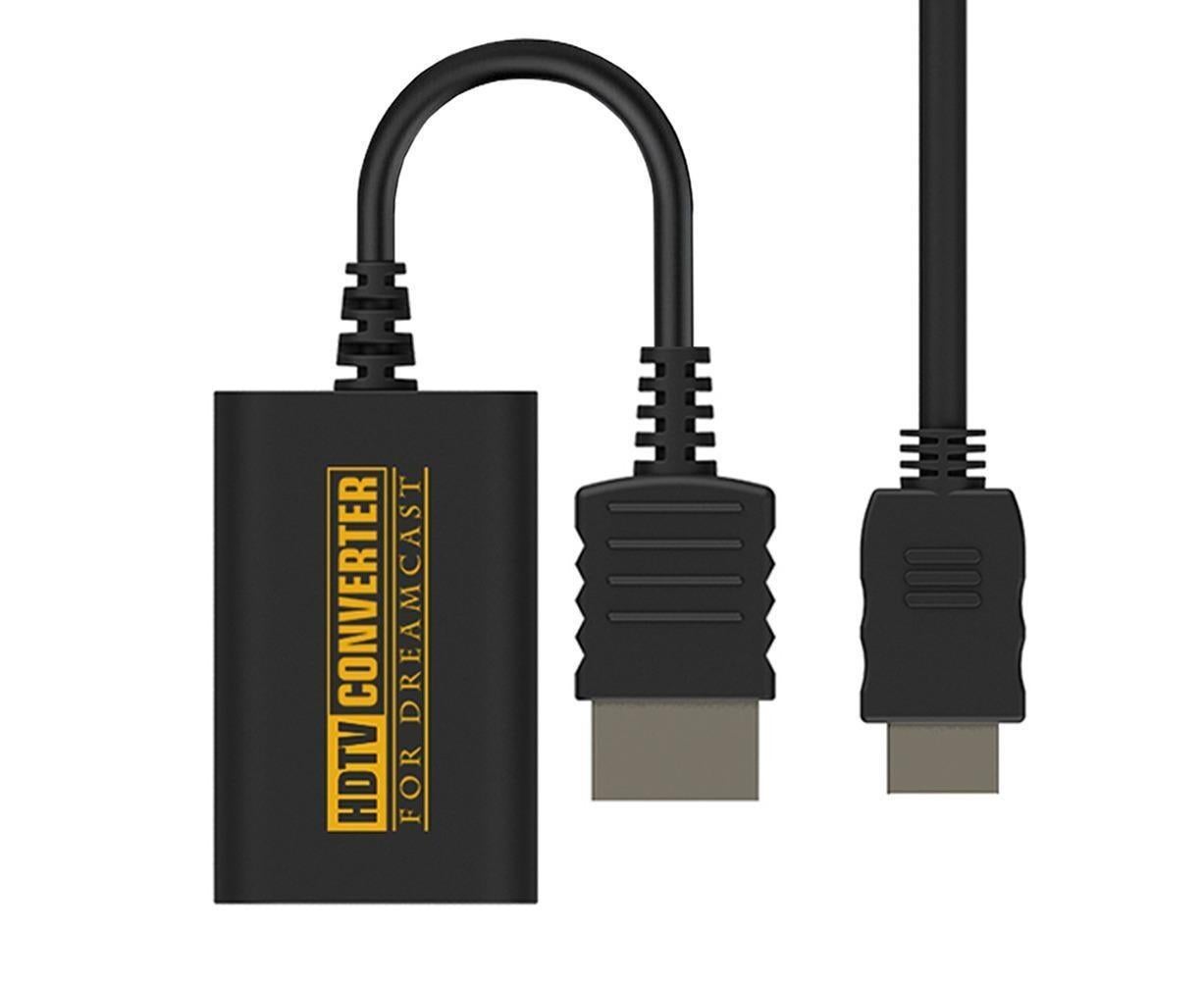 HDMI-compatible Adapter Converter for Sega Dreamcast DC Console HDMI-compatible/HD-Link Cable Wire Black V1263-JX-1074