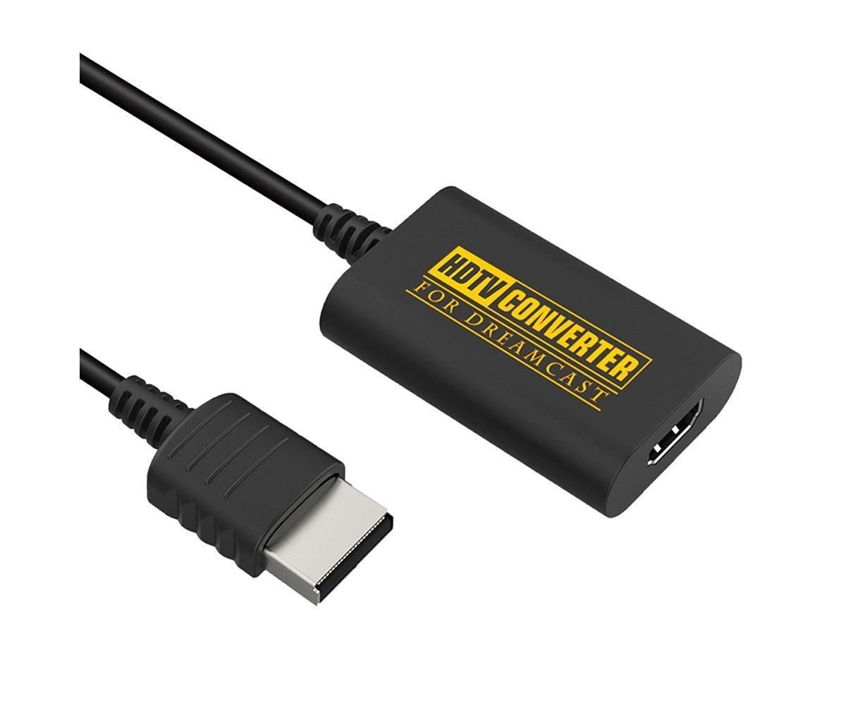HDMI-compatible Adapter Converter for Sega Dreamcast DC Console HDMI-compatible/HD-Link Cable Wire Black V1263-JX-1074