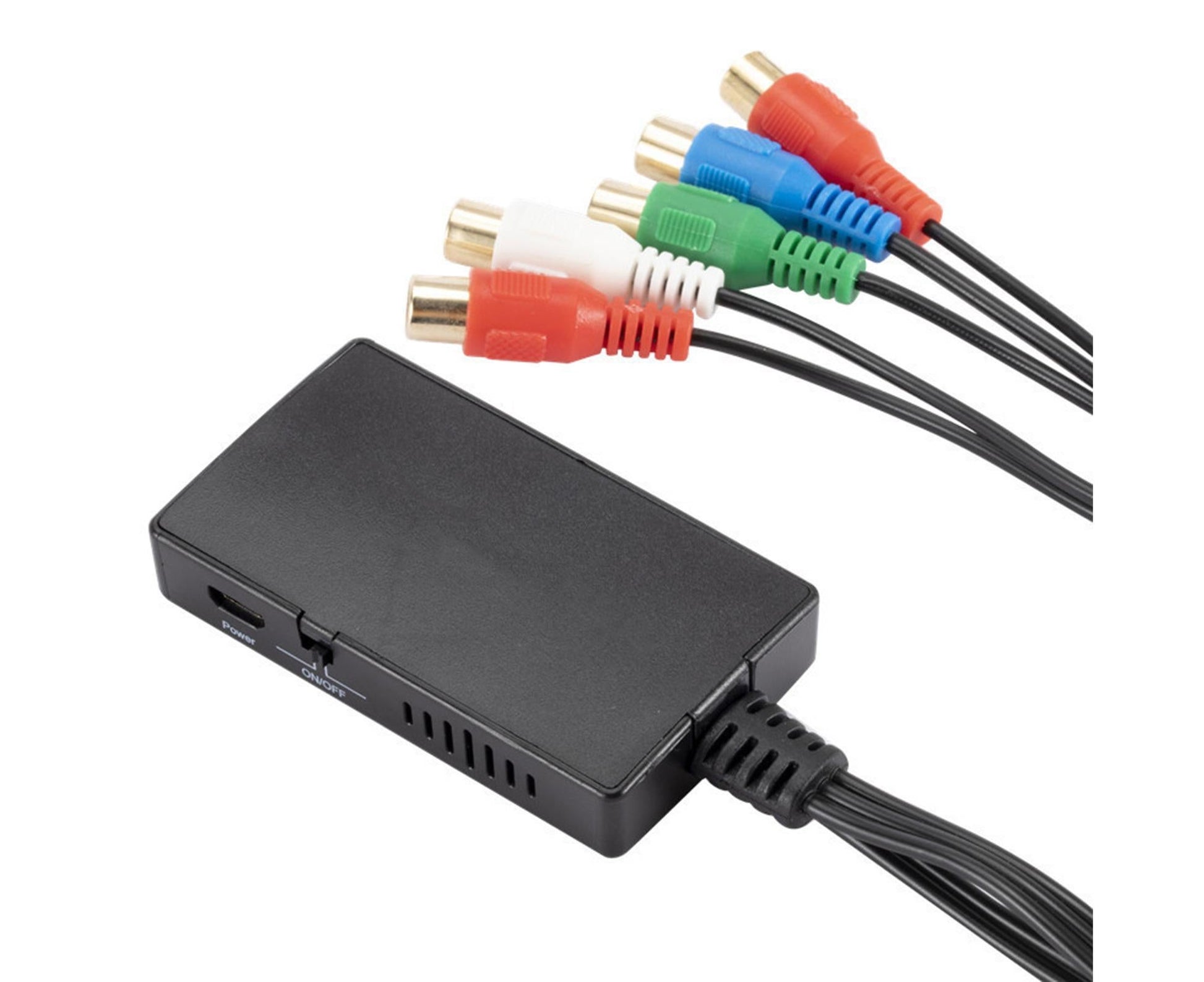 HDMI-compatible Converter No Distortion Portable Black Quick Transmission HDMI-compatible to YPBPR Converter V1263-JX-1075