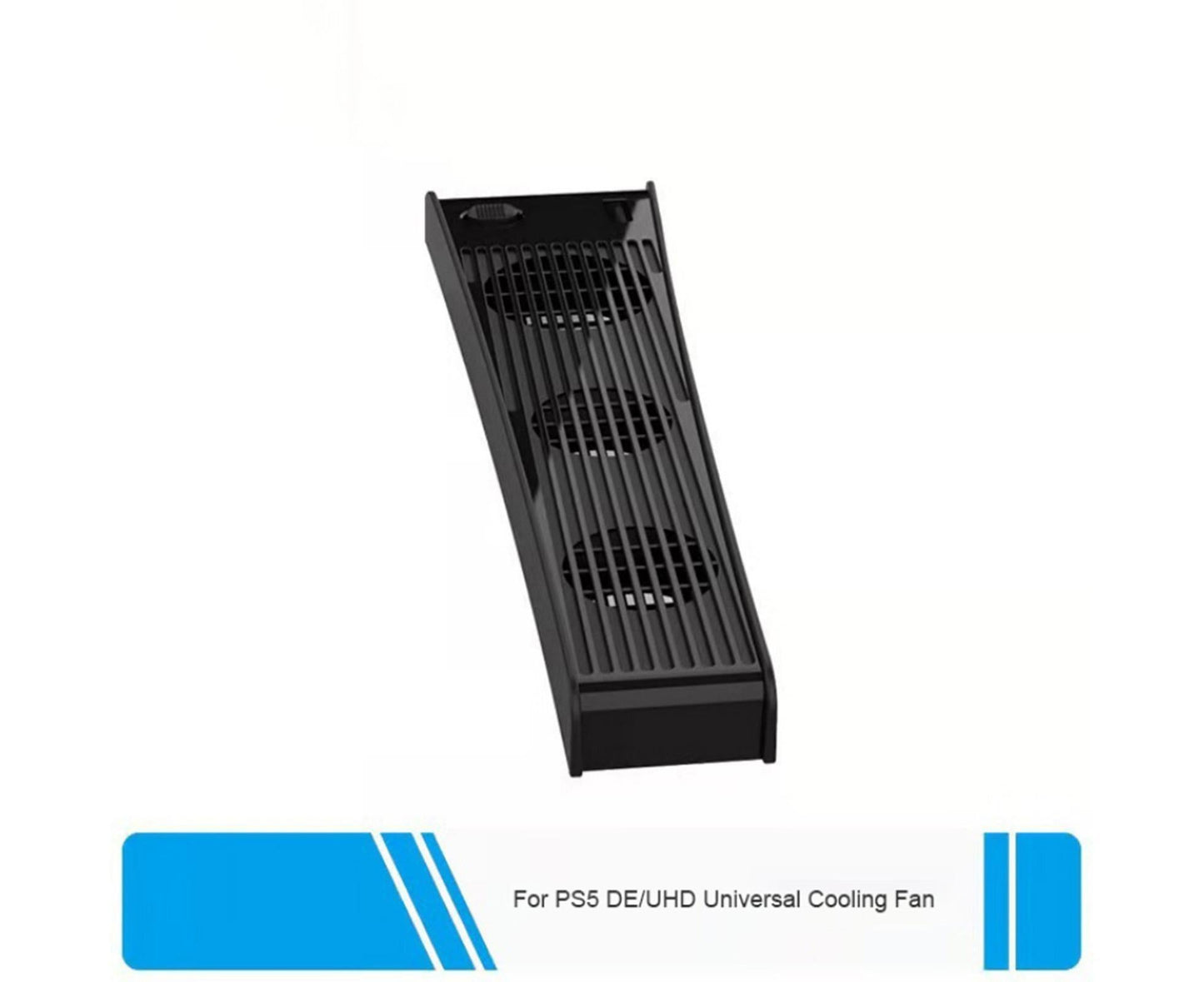 Portable 3 Fans Game Console Cooling Fan Playstation Accessories for PS5 DE/UHD Version Black V1263-JX-1085