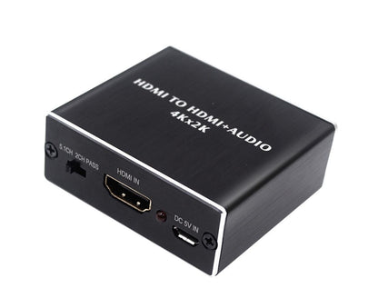 Portable 4Kx2K HDMI-compatible 1.4 Audio Splitter Extractor 5.1CH SPDIF Optical Converter V1263-JX-1087