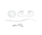 Language Translator Earhooks Bluetooth 5.3 Support 144 Languages Online Translation Wireless Earbuds Device V1263-JX-109