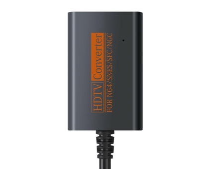 Portable Converter Adapter Shared Equipment for N64/SNES/SFC/NGC to HDMI-compatible (720p) Black V1263-JX-1090