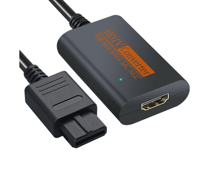 Portable Converter Adapter Shared Equipment for N64/SNES/SFC/NGC to HDMI-compatible (720p) Black V1263-JX-1090