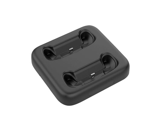 Portable Gamepad Wireless Charger with Dual Ports for Xbox Series X/S Controller Black V1263-JX-1091