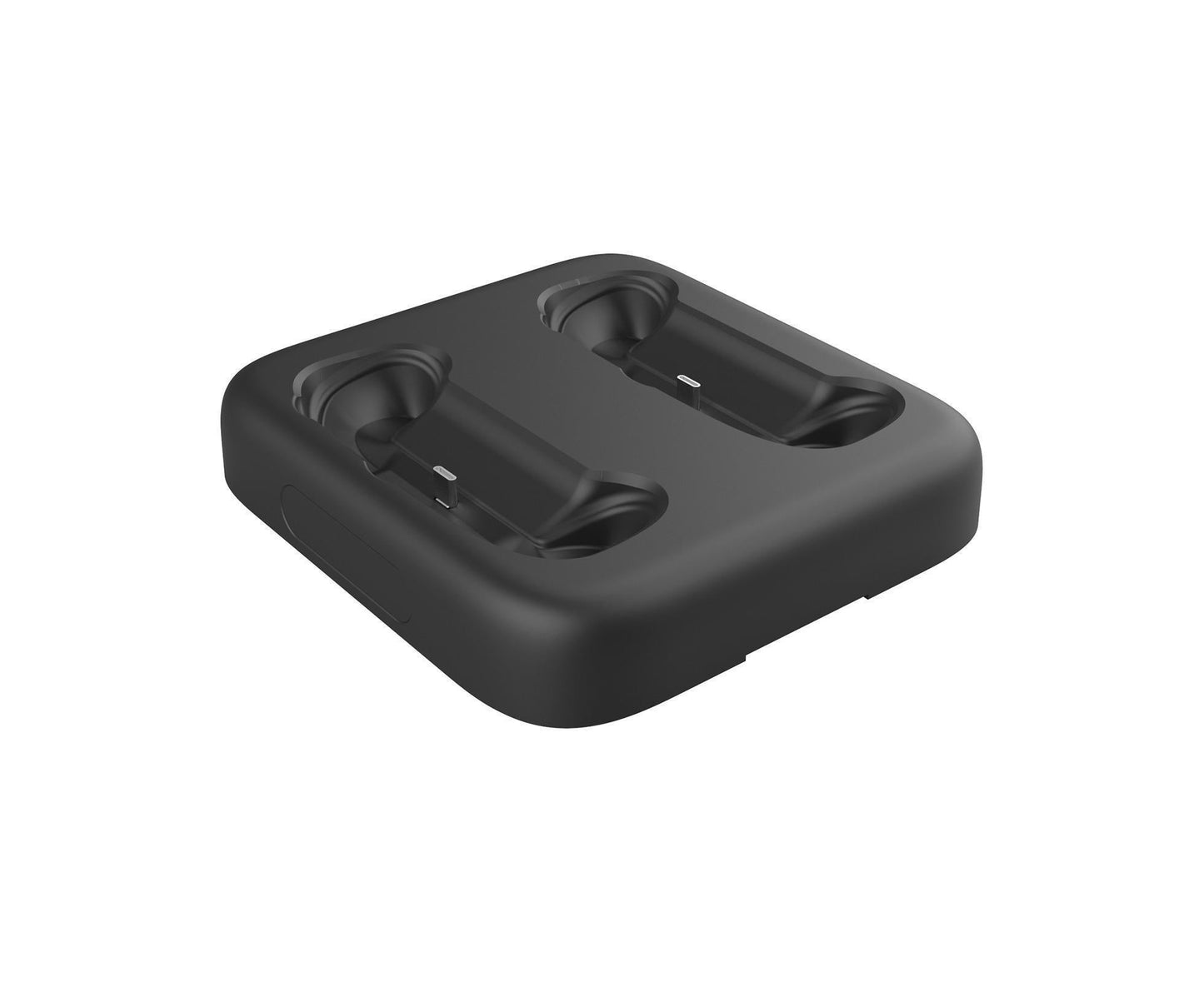 Portable Gamepad Wireless Charger with Dual Ports for Xbox Series X/S Controller Black V1263-JX-1091