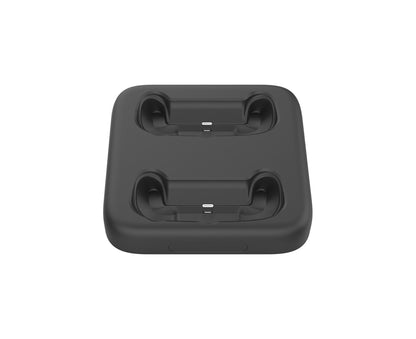 Portable Gamepad Wireless Charger with Dual Ports for Xbox Series X/S Controller Black V1263-JX-1091