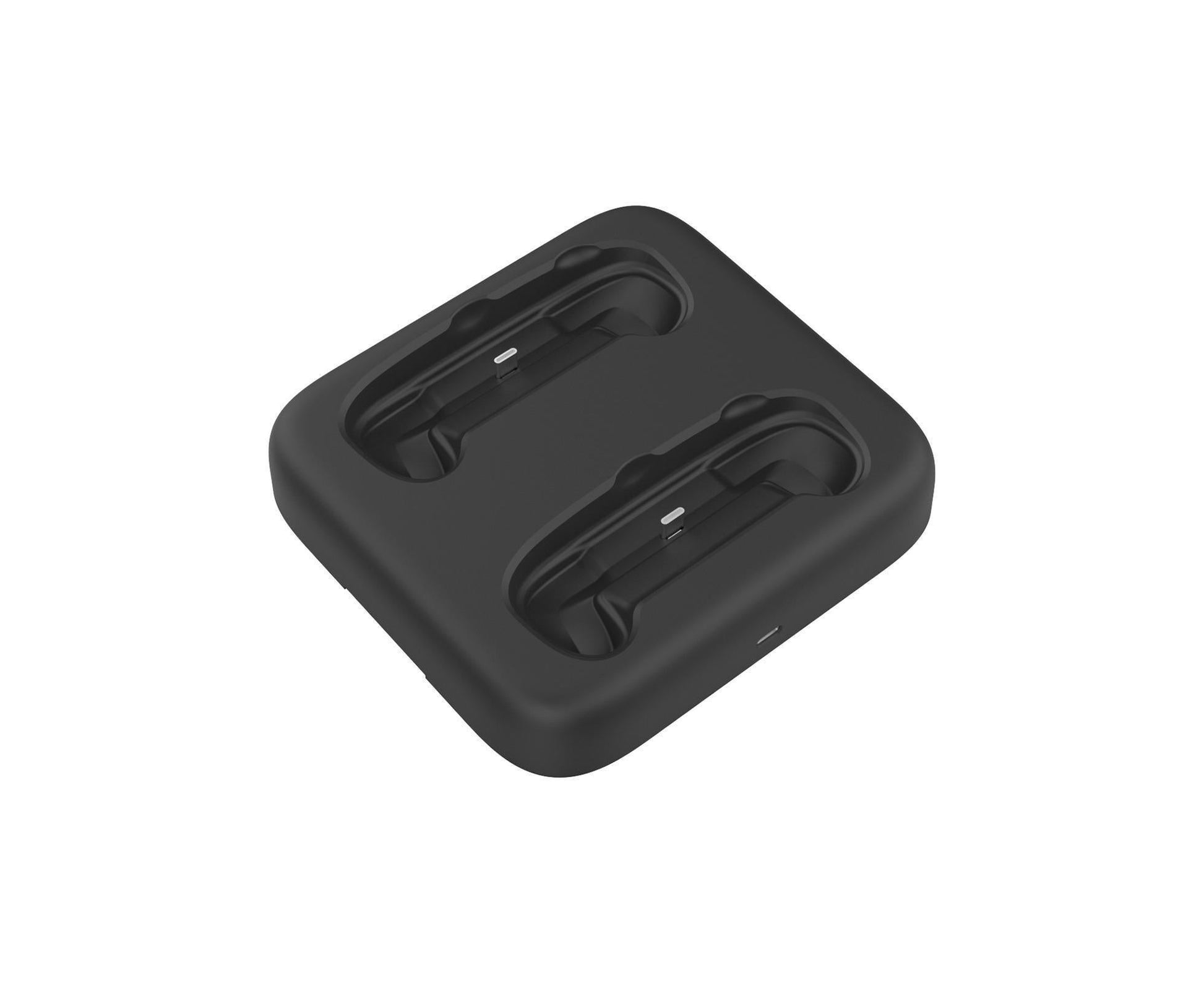 Portable Gamepad Wireless Charger with Dual Ports for Xbox Series X/S Controller Black V1263-JX-1091