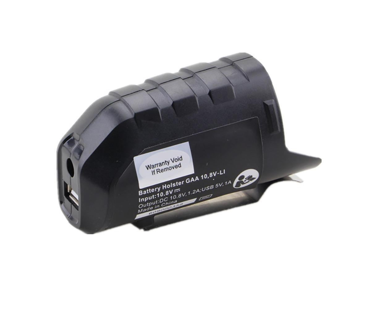 Replace USB Charging Adapter Converter for BOSCH 10.8/12V Lithium-ion Battery V1263-JX-1094