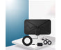 TV Antenna Mini 300 Miles Range 4K High Performing Digital Antenna for Home Black V1263-JX-1096