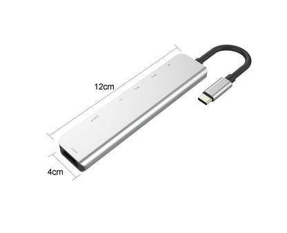Type-C Hub Docking Station High Speed Multifunctional 7 in 1 USB 3.0 HDMI-compatible PD USB TF Laptop for V1263-JX-1098