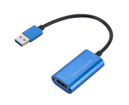 Video Capture Card Portable High Resolution Low Latency HDMI-compatible to USB 3.0 Game Capture Device for V1263-JX-1105