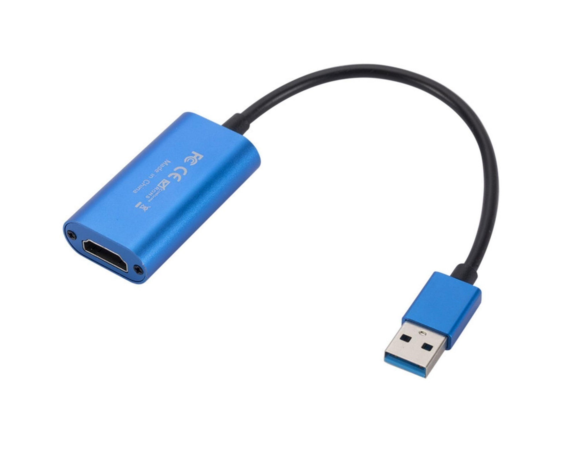 Video Capture Card Portable High Resolution Low Latency HDMI-compatible to USB 3.0 Game Capture Device for V1263-JX-1105
