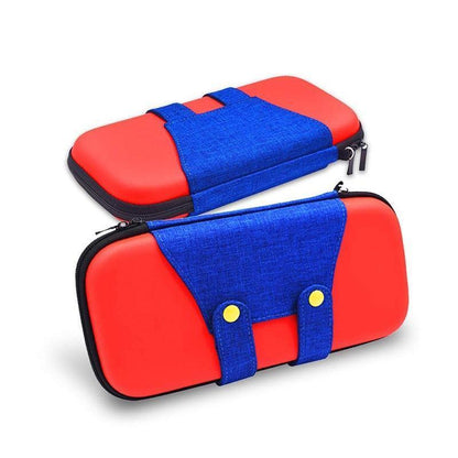Carry Case Compatible with Nintendo Switch and New Switch OLED Console with Pockets for Accessories and V1263-JX-1106