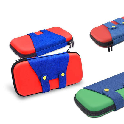 Carry Case Compatible with Nintendo Switch and New Switch OLED Console with Pockets for Accessories and V1263-JX-1106