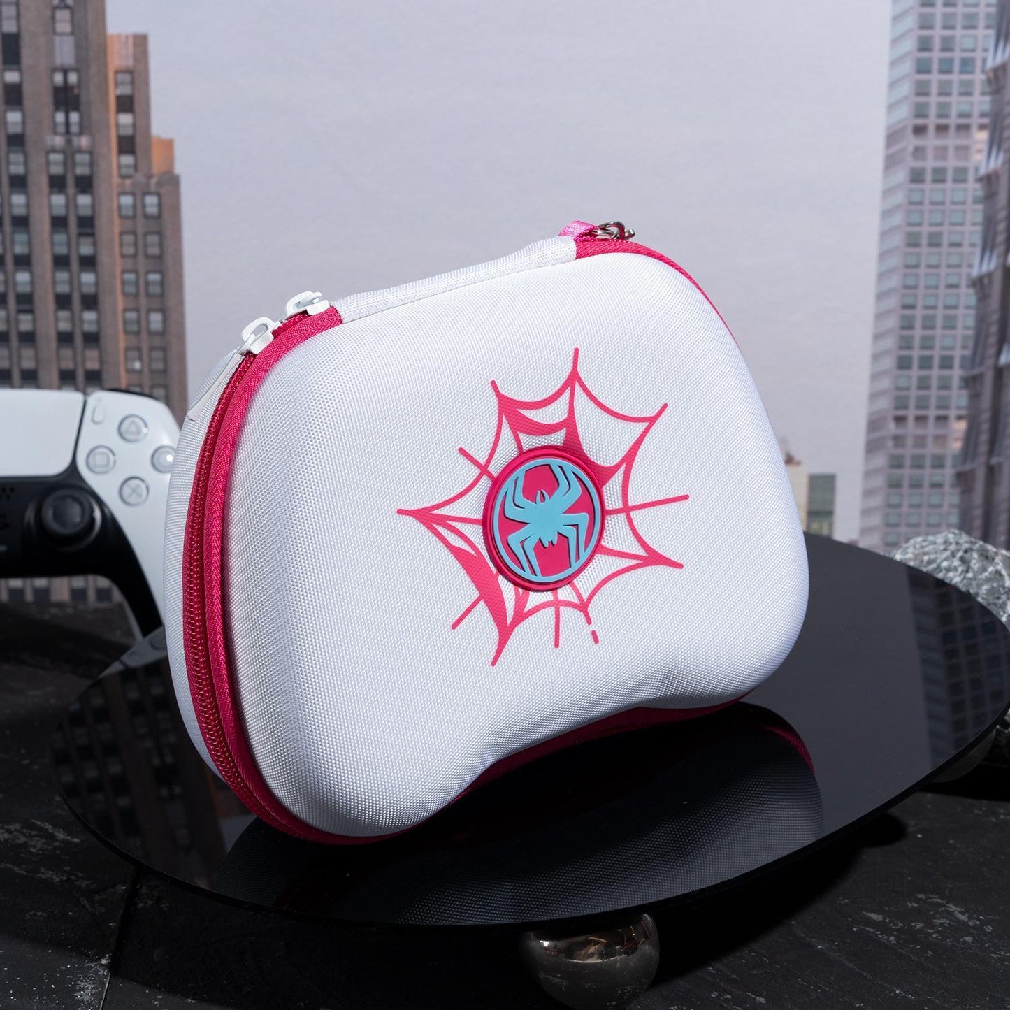 Gaming Controller Travel Carrying Case Compatible with Playstation 5 Wireless Controllers. Protective Storage V1263-JX-1109