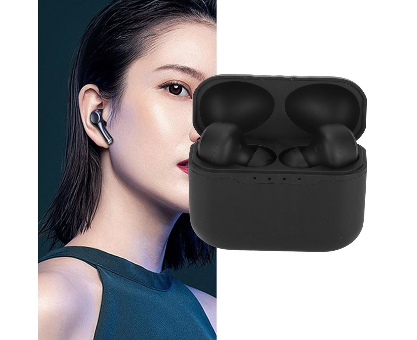 Translator Earbuds Bluetooth 5.3 Supports 144 Languages 5 Modes Noise Canceling Wireless V1263-JX-111