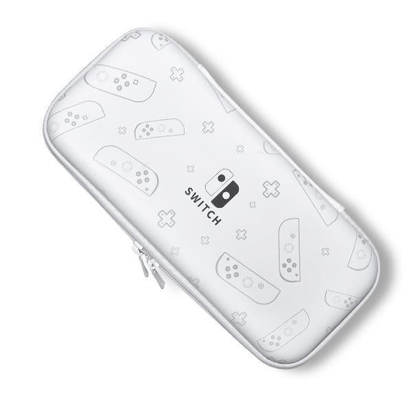 Carry Case Compatible with Nintendo Switch and New Switch OLED Console with Pockets for Accessories and V1263-JX-1110