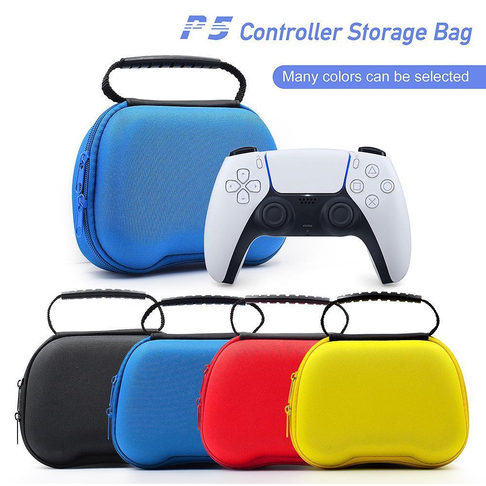 Gaming Controller Travel Carrying Case Compatible with Playstation 5 Wireless Controllers. Protective Storage V1263-JX-1114