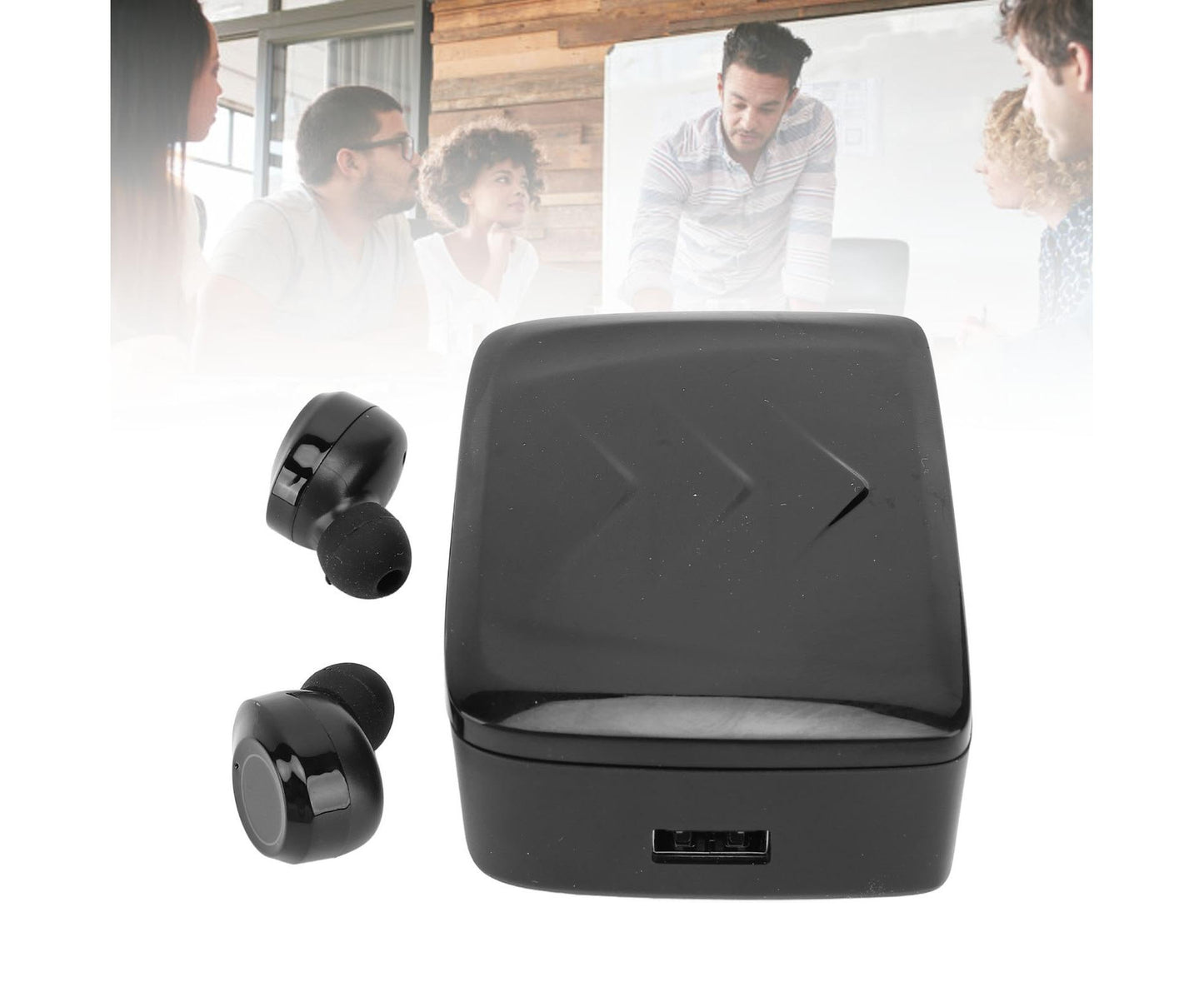 Language Translator Earbuds 144 Online Languages Translation Bluetooth 5.3 Wireless Music Device with APP for V1263-JX-114