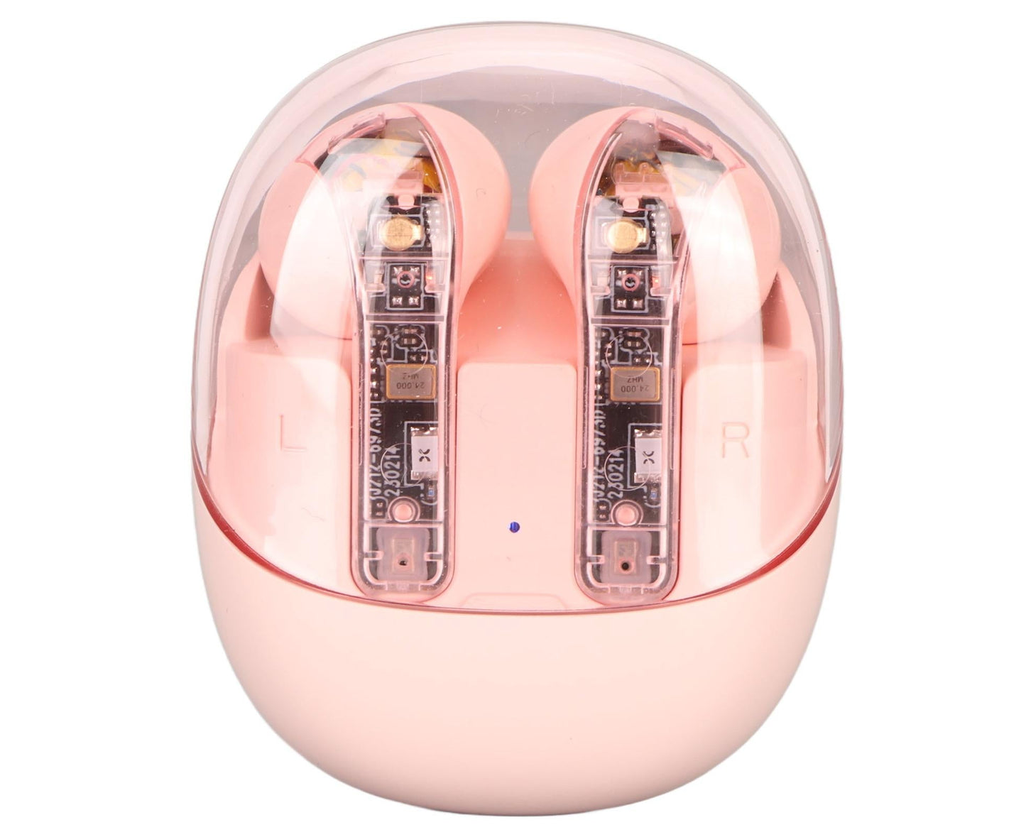 Language Translator Earbuds Support 144 Online Languages Bluetooth 5.3 Earphones Wireless Device Pink V1263-JX-115