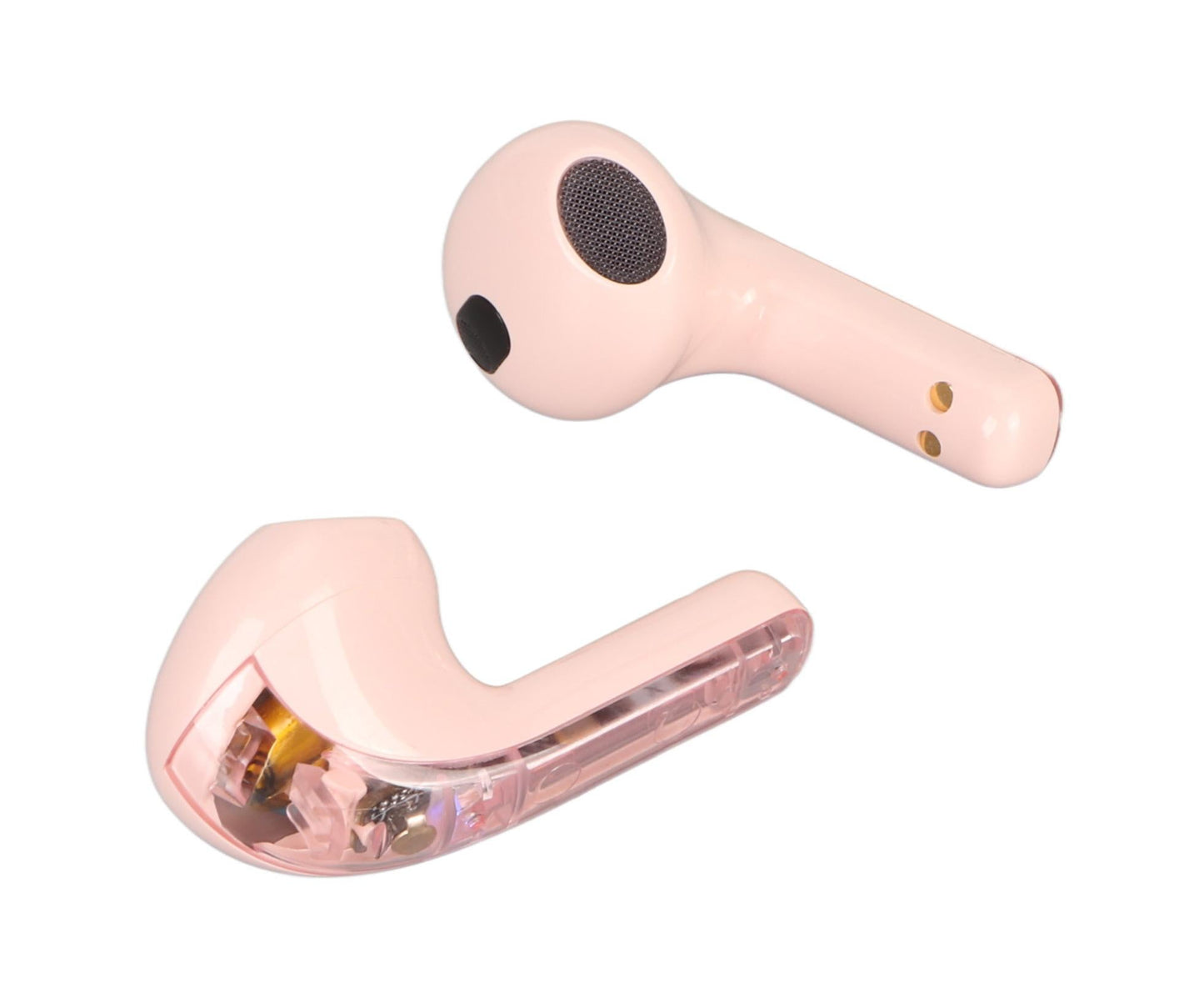 Language Translator Earbuds Support 144 Online Languages Bluetooth 5.3 Earphones Wireless Device Pink V1263-JX-115