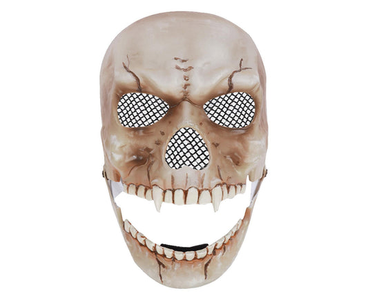 Adjustable Halloween Ghost Masque with Scary Looking Artificial Skeleton Face for Theme Parties Masquerade V1263-JX-1156