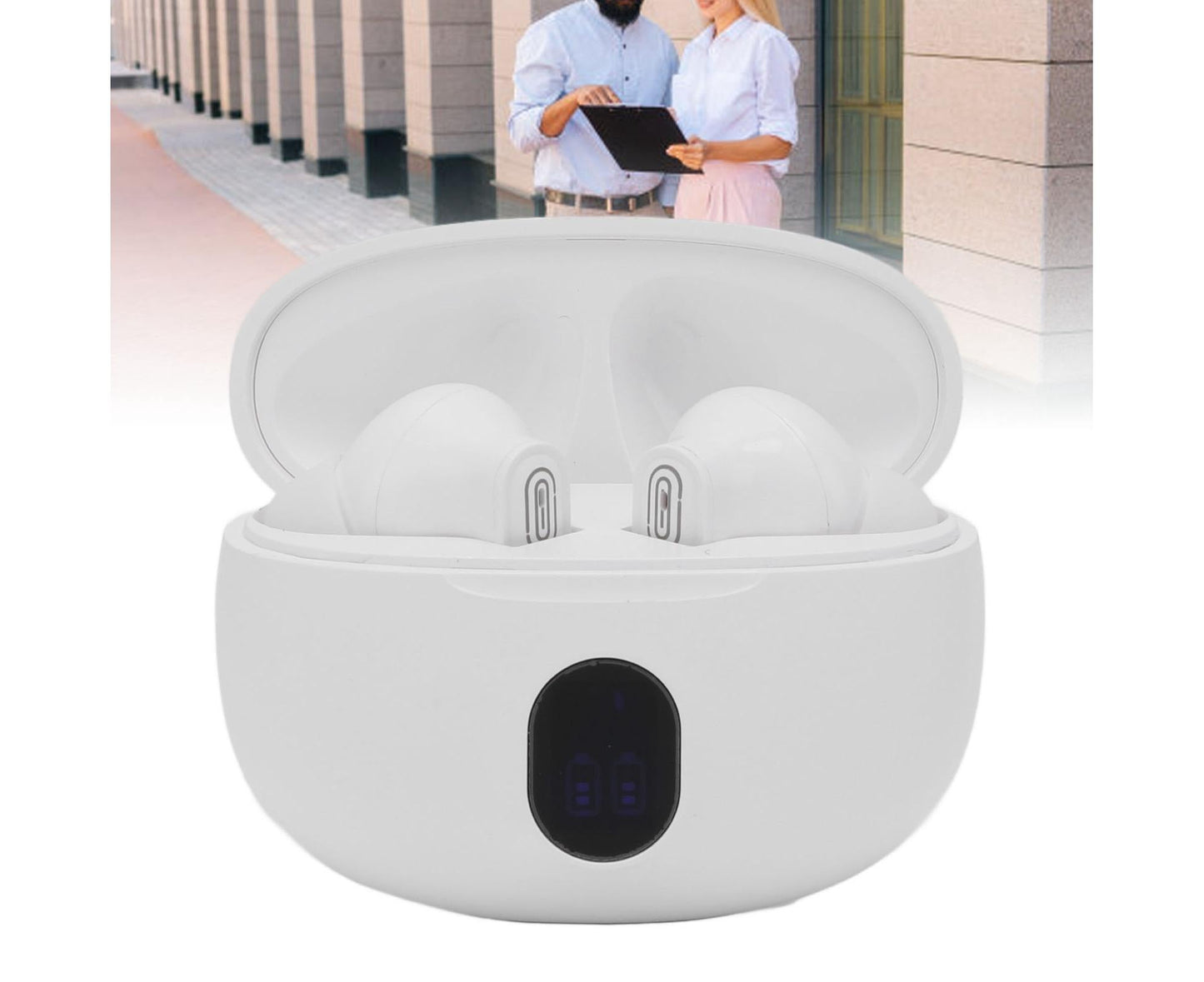 Language Translator Earbuds 144 Languages Bluetooth 5.4 Wireless Translation Device for Travel Business and V1263-JX-116