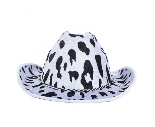 Cowboy Hats Western Cowgirl Hat Bandanna Glasses Unisex Cowboy Hat Halloween Costume Cosplay Dress V1263-JX-1161