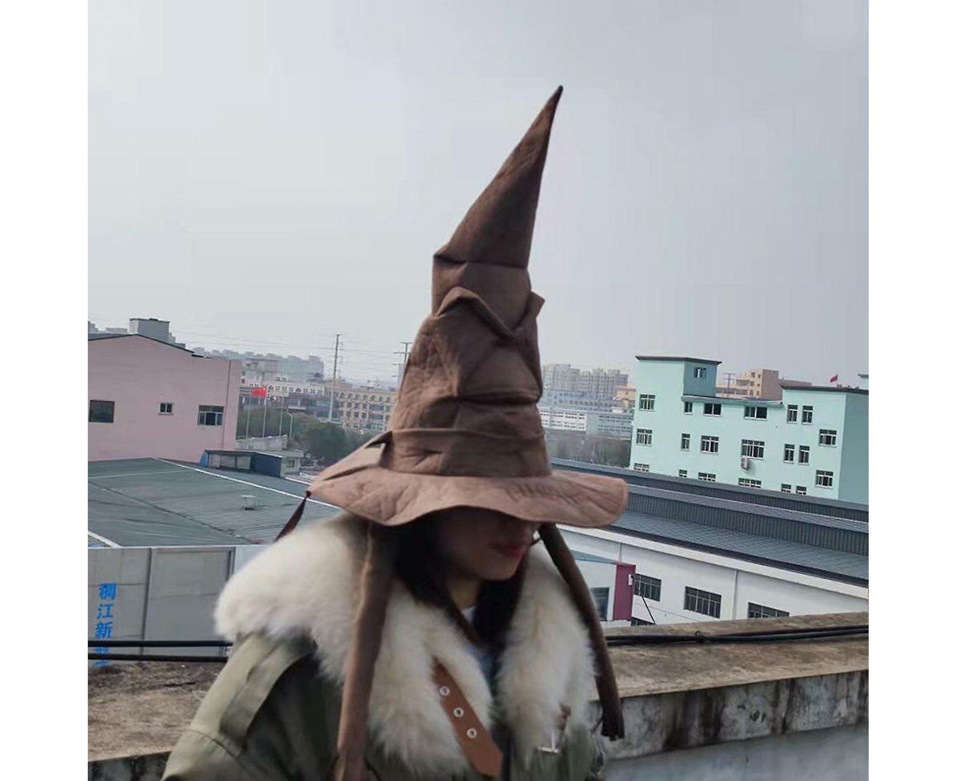 Sorting Hat Witch Takling Wizard Hats Halloween Party Props Cosplay Costumes Accessories V1263-JX-1180