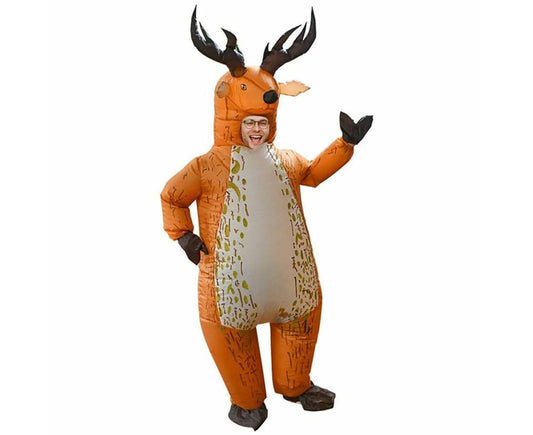 Inflatable Moose Air Inflatable Costume Party Halloween Christmas Cosplay Suit Adult Size(Suitable for Height V1263-JX-1183