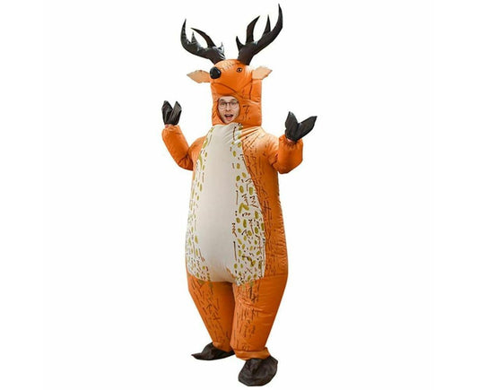 Inflatable Moose Air Inflatable Costume Party Halloween Christmas Cosplay Suit Adult Size(Suitable for Height V1263-JX-1183