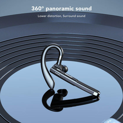 Bluetooth Earpiece Noise Canceling Waterproof Digital Power Display Wireless Headset with Charging Case for V1263-JX-119