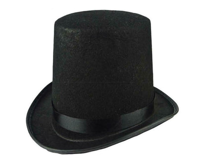 Unisex Halloween Headgear Spooky Skull Artificial Simulation Terror Headwear Prop Long - Black Hat V1263-JX-1198