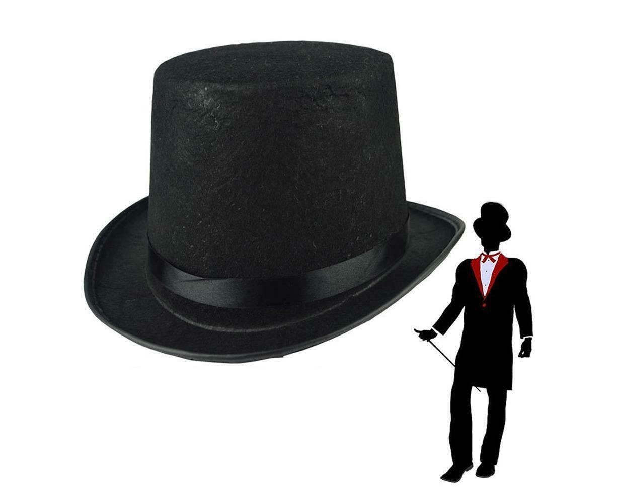 Unisex Halloween Headgear Spooky Skull Artificial Simulation Terror Headwear Prop Long - Black Hat V1263-JX-1198