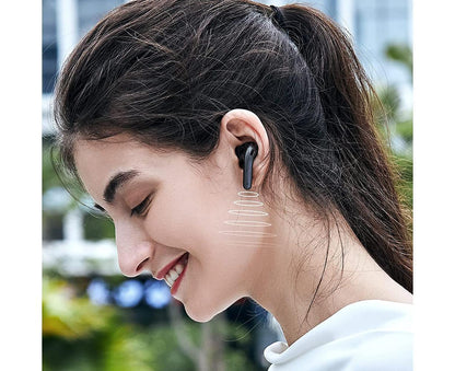 True Wireless Earbuds - LED Power Display - Bluetooth Earphones with Charging Case and Mic V1263-JX-12