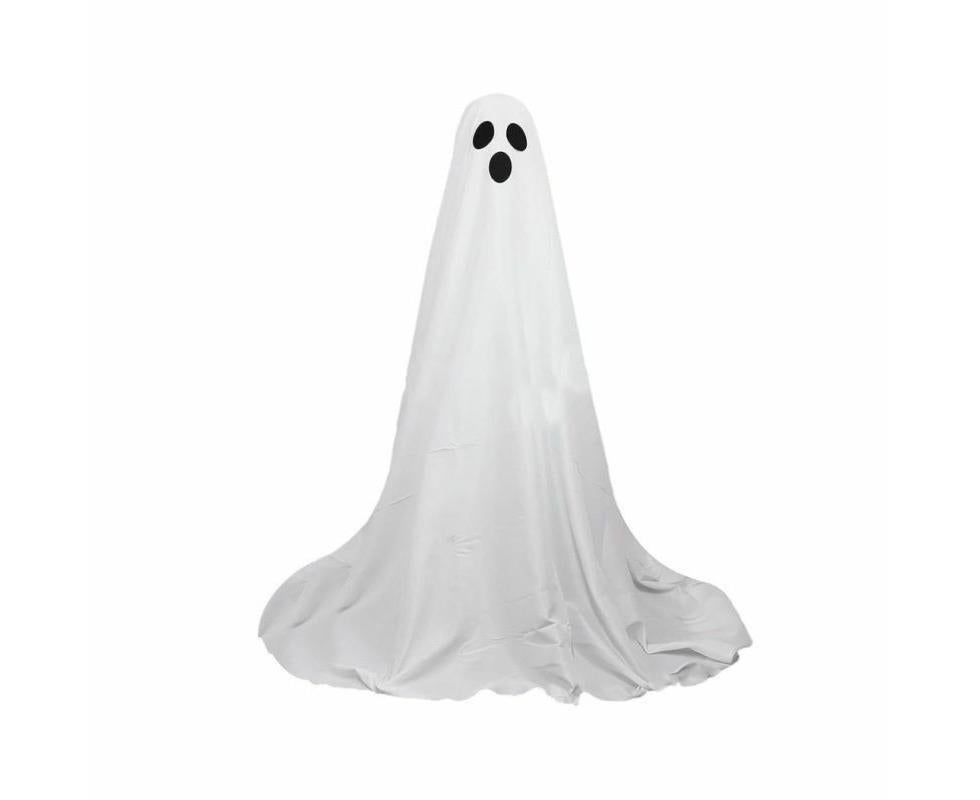 1 Pack Halloween Ghost Decorations with String Lights Outdoor Yard Front Porch Garden Decor V1263-JX-1205