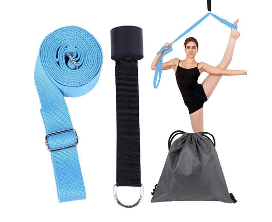 Adjustable Leg Stretcher, Door Flexibility Stretching Leg Strap,Great for Ballet Cheer Dance Gymnastics or V1263-JX-1209