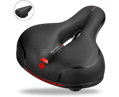 Bicycle Saddle, Memory Foam Gel Bicycle Saddle, Ergonomic Hollow Saddle, Waterproof And Breathable Saddle For V1263-JX-1211