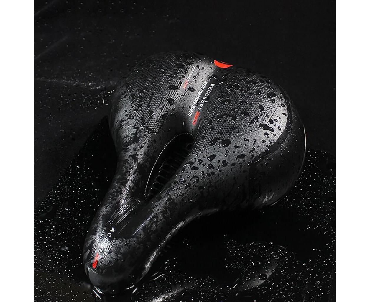 Bicycle Saddle, Memory Foam Gel Bicycle Saddle, Ergonomic Hollow Saddle, Waterproof And Breathable Saddle For V1263-JX-1211