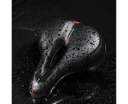 Bicycle Saddle, Memory Foam Gel Bicycle Saddle, Ergonomic Hollow Saddle, Waterproof And Breathable Saddle For V1263-JX-1211