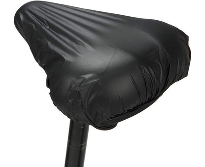 Bicycle Seat Cover, 2pcs Saddle Pad Bicycle, Elastic Waterproof Bicycle Saddle Cover (Black) V1263-JX-1212