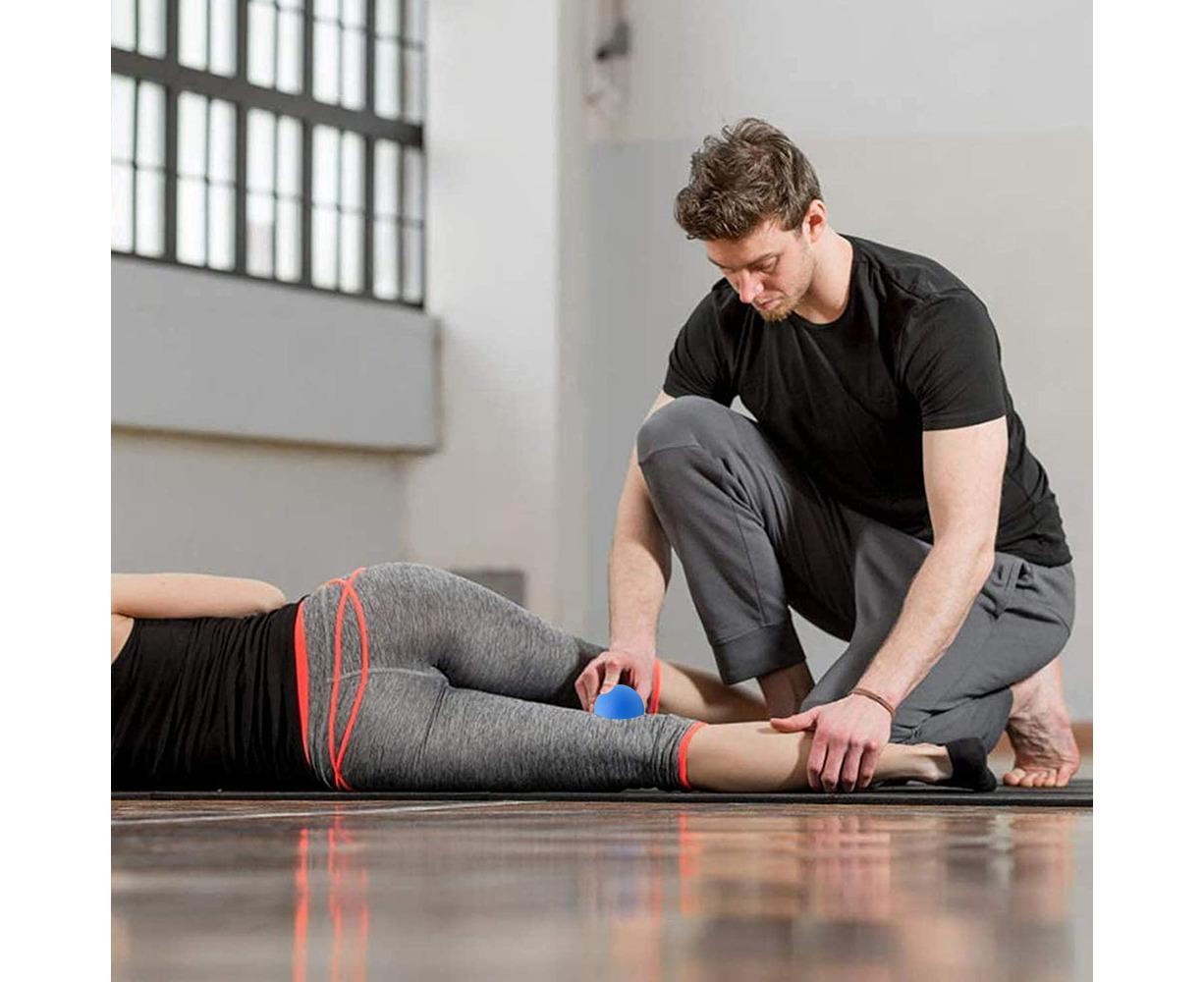 Fitness Ultimate Massage Balls for Physical Therapy ,Deep Tissue Trigger Point Myofascial Release Tools,Back, V1263-JX-1216