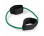 Leg Resistance Band Exercise Cord with Non-Slip Padded Ankle Cuffs - Green V1263-JX-1220